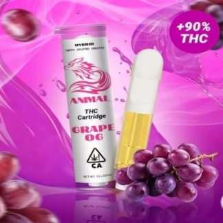 ANIMAL VAPE CARTRIDGE 1G - GRAPE OG (H)